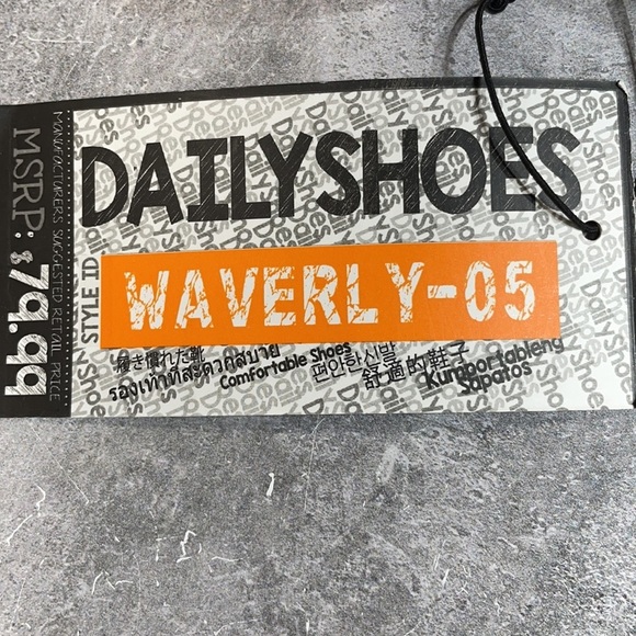 Daily Shoes Waverly-05 Metallic Purple Size 7m - Picture 10 of 12